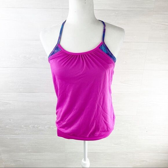 Lululemon Ivivva Double Dutch Shelf Bra Racerback Tank Top - Picture 2 of 10